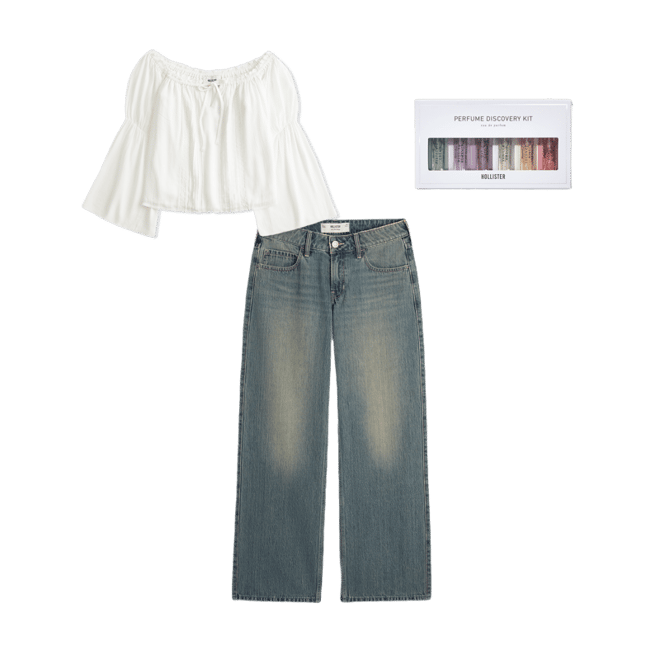 Easy Off-the-Shoulder Long-Sleeve Top