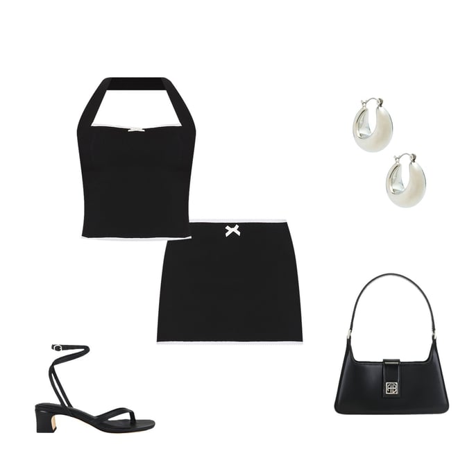 【関税込み】rag & bone ブラック Gemma Strappy ヒールサンダル Rag & Bone Gemma Strappy Sandal in Black | REVOLVE