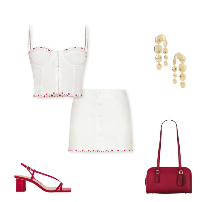 2nd bundle featuring 4 items which compliment Heloise Mid Block Heel