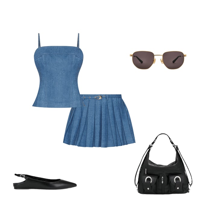1st bundle featuring 4 items which compliment Simone Top