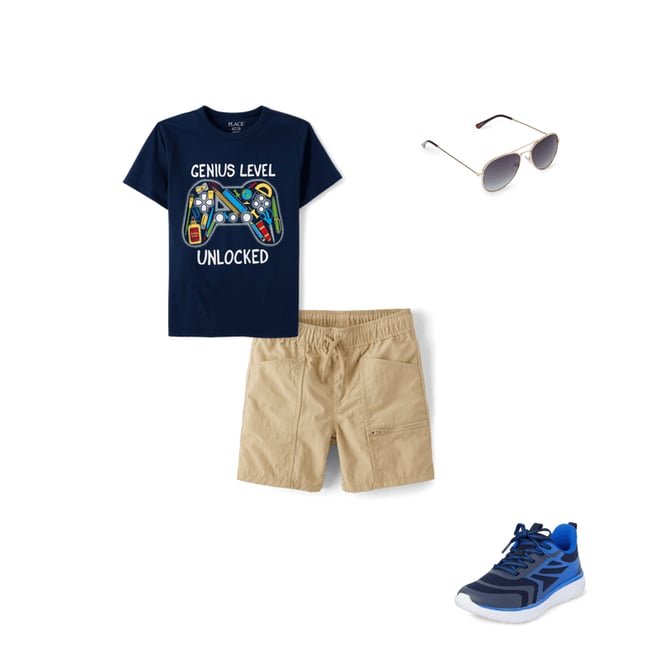 2nd bundle featuring 3 items which compliment Boys Quick Dry Cargo Shorts