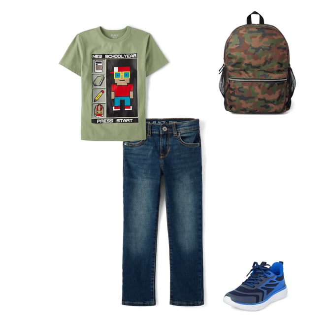 1st bundle featuring 3 items which compliment Boys Camo Backpack