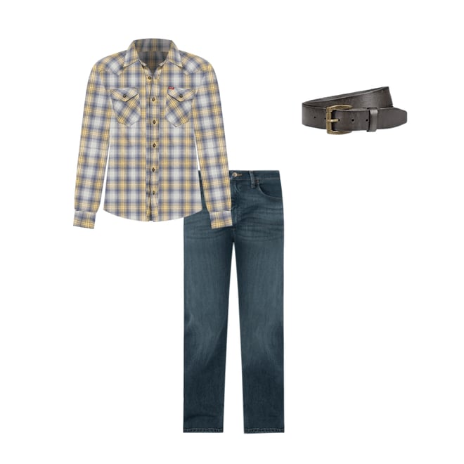 Men's Relaxed Fit Flex Jean in Marine