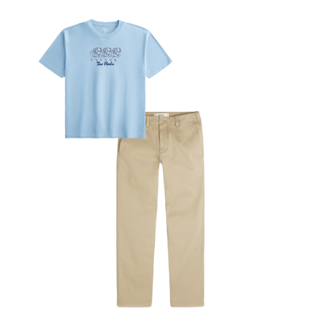 Boxy University of North Carolina at Chapel Hill Tar Heels Graphic Tee