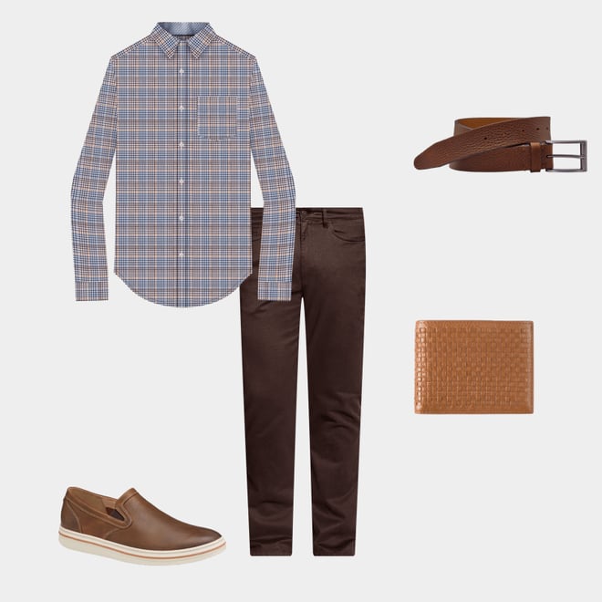 5th bundle featuring 4 items which compliment Soft Pebbled Belt