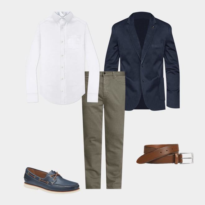 5th bundle featuring 4 items which compliment Diagonal Embossed Belt