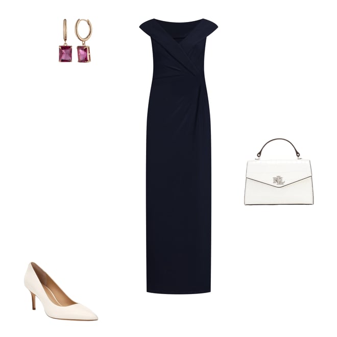 ワンピース POLO RALPH LAUREN DRESS (211A88516) POLO RALPH LAUREN: Dress woman - Blue | Polo Ralph Lauren
