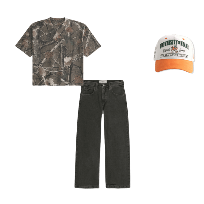 University of Miami Hurricanes Graphic Baseball Hat