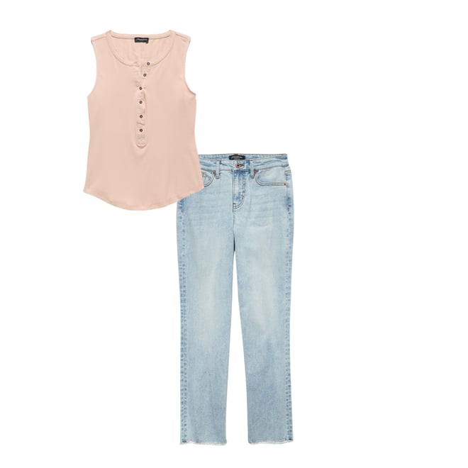2nd bundle featuring 1 items which compliment  Denning Henley Tank - Pink
