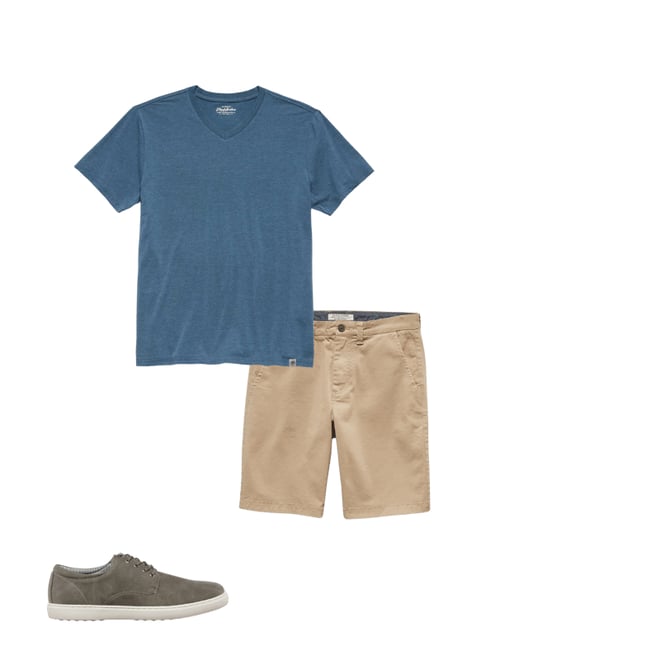 1st bundle featuring 2 items which compliment  Memphis Stretch Shorts - Toast