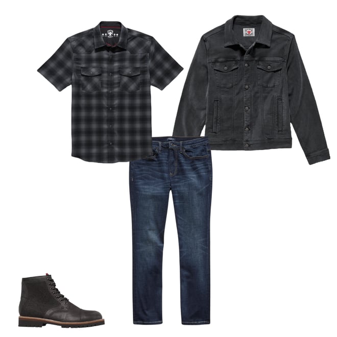 1st bundle featuring 3 items which compliment  Edgemont Boot - Charcoal