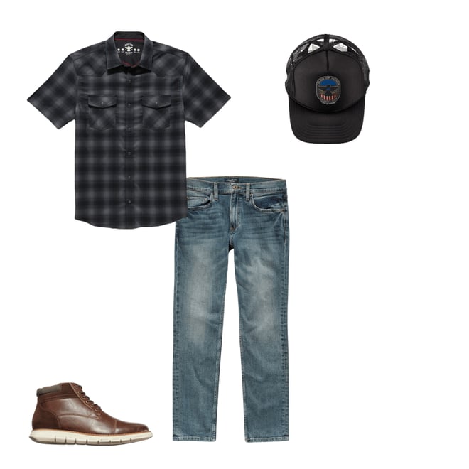 4th bundle featuring 3 items which compliment Adrian Denim Jean - Oakland Slim Fit - Light Wash