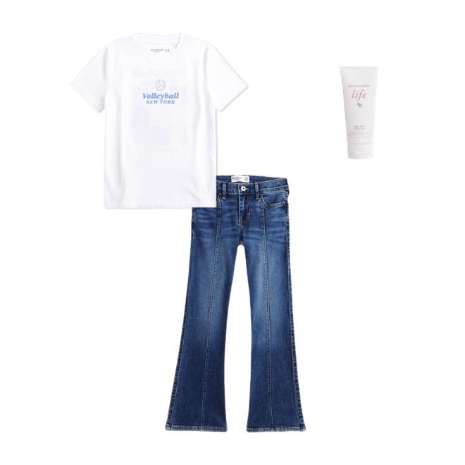 low rise bootcut jeans