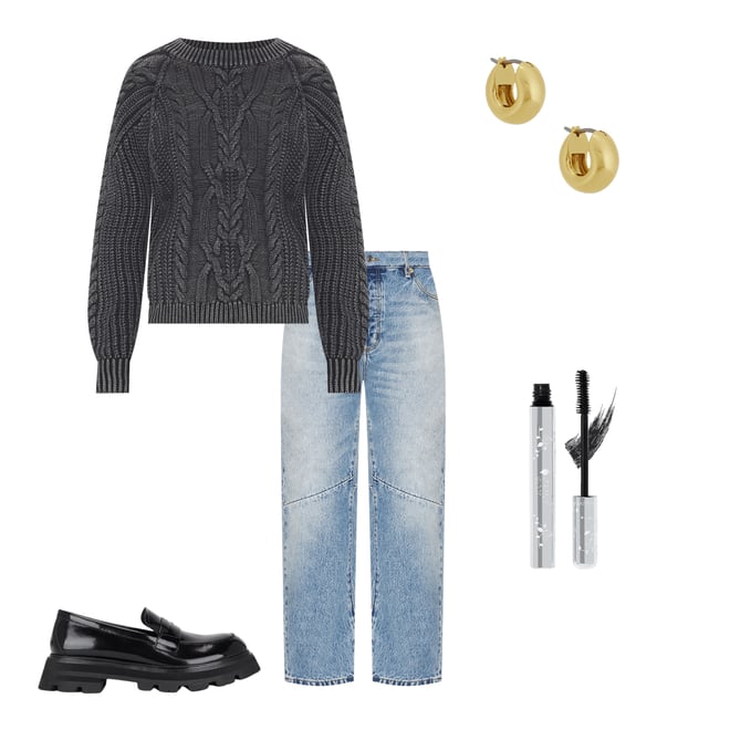 2nd bundle featuring 4 items which compliment Jane Barrel Jeans
