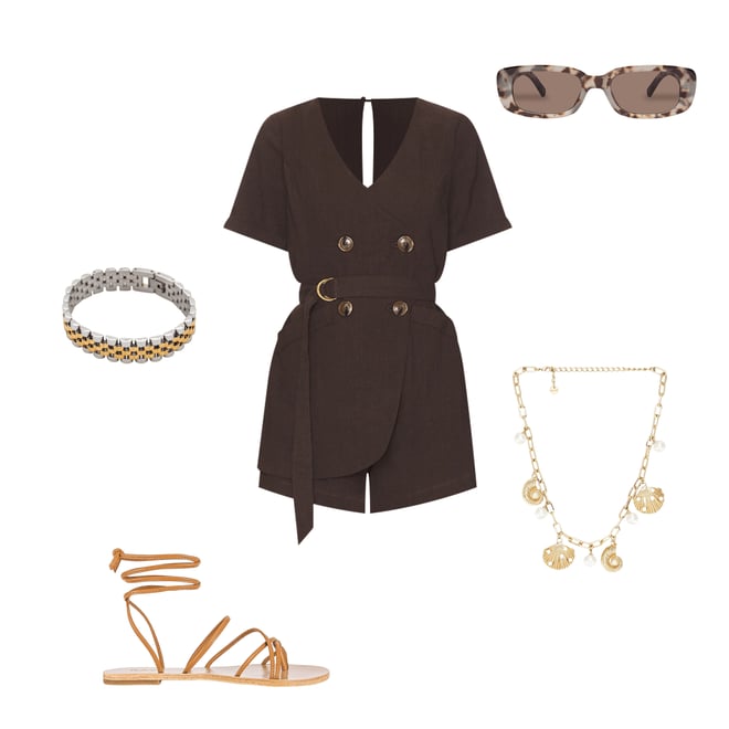 3rd bundle featuring 4 items which compliment Parina Romper