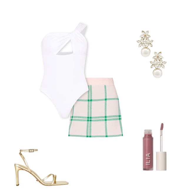 5th bundle featuring 4 items which compliment Jimena One Shoulder Bodysuit