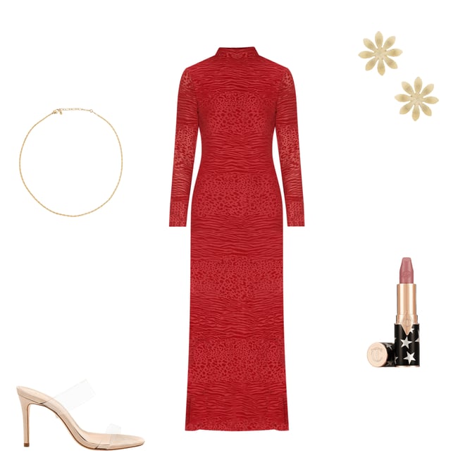 3rd bundle featuring 4 items which compliment Reya Maxi Dress