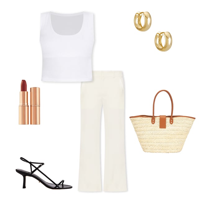 2nd bundle featuring 5 items which compliment x Intimately FP Clean Lines Muscle Cami In White