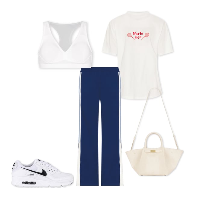 1st bundle featuring 4 items which compliment Parisienne Track Pant