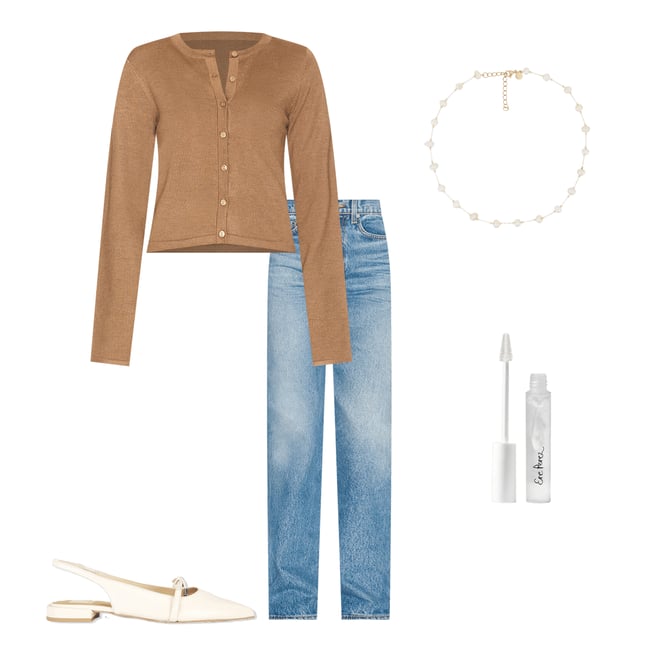 4th bundle featuring 4 items which compliment Sara Super High Rise Slim Straight
