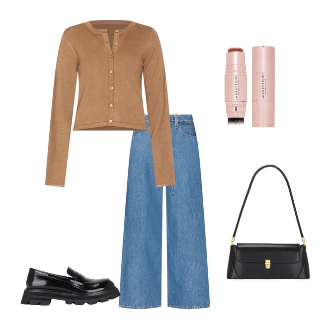 1st bundle featuring 4 items which compliment x REVOLVE August Button Down Top
