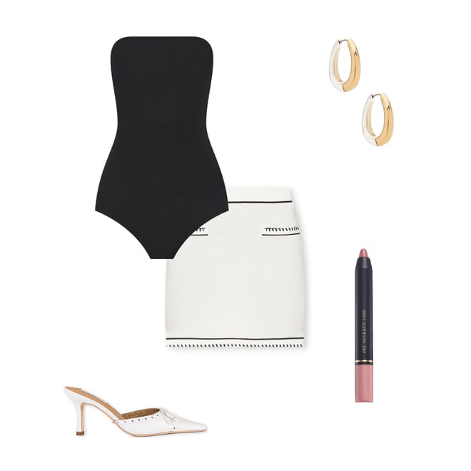 2nd bundle featuring 4 items which compliment Ballet Strapless Bodysuit