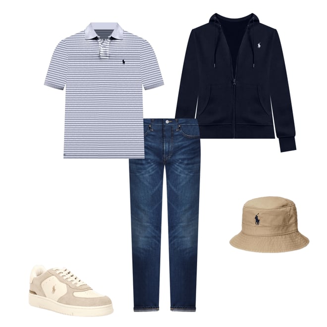 ☆POLO RALPH LAUREN☆ Cotton Chino Bucket Hat Blue MAPOHGS0J Amazon.com: Polo Ralph Lauren Men's Cotton Chino Bucket Hat