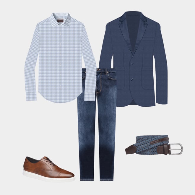 5th bundle featuring 4 items which compliment Brody Cap Toe