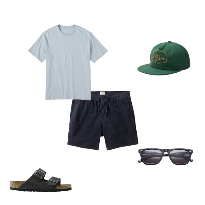 帽子 Wythe Ovy Chainstitched Canvas Ranch Hat - Blue/Ombre – Wythe