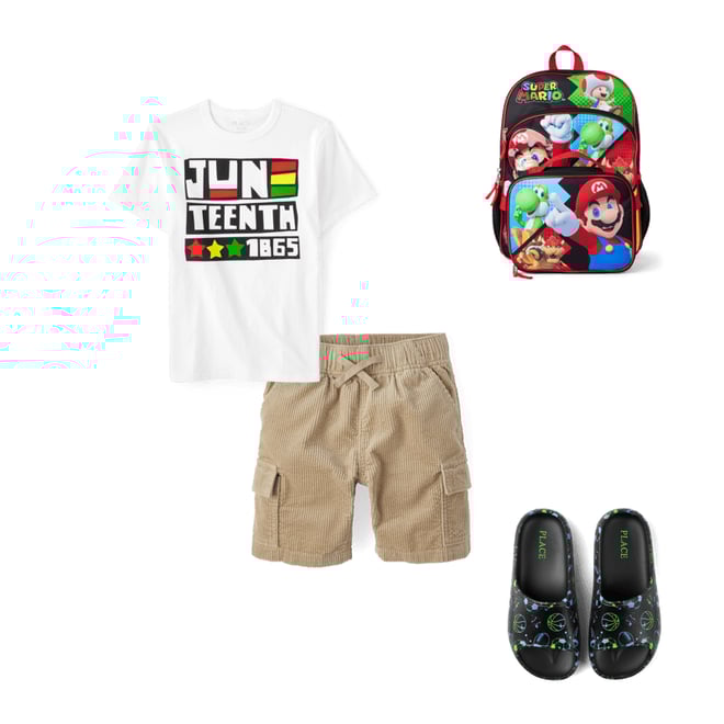 6th bundle featuring 3 items which compliment Kids Matching Family Juneteenth Graphic Tee