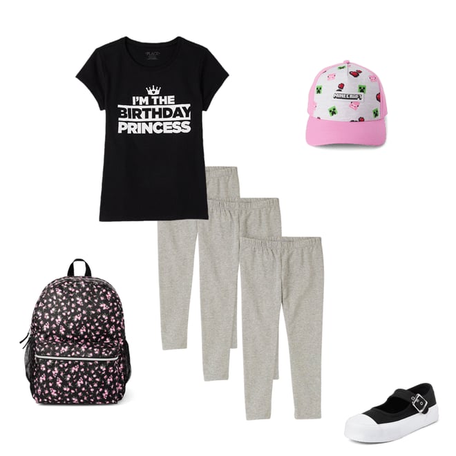 3rd bundle featuring 4 items which compliment Girls Leggings 3-Pack
