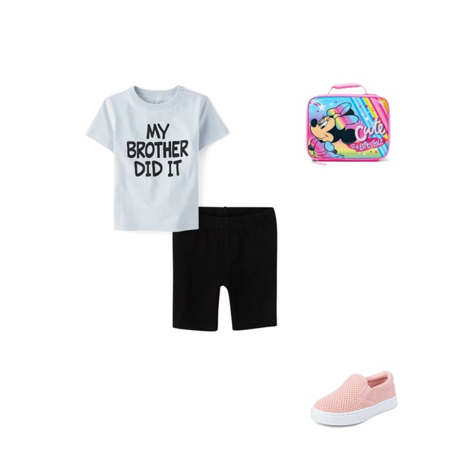 Baby And Toddler Girls Mix And Match Knit Bike Shorts