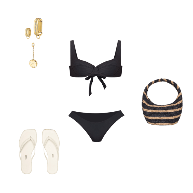 CERRIC STUD LINE UP BIKINI ブラック CERRIC STUD LINE UP BIKINI ブラック MUSINSA公式 | CERRIC STUD LINE