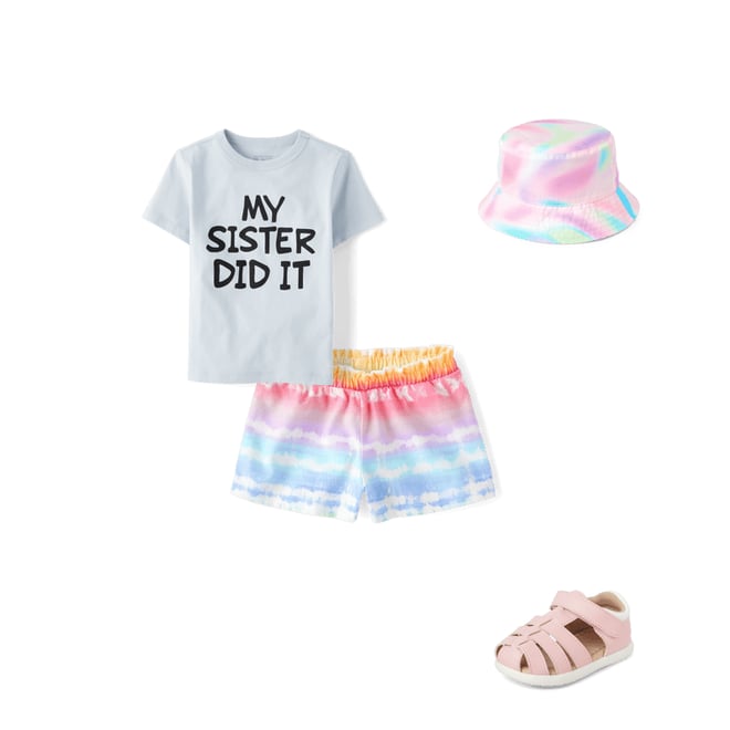 5th bundle featuring 3 items which compliment Baby And Toddler My Sister Did It Graphic Tee