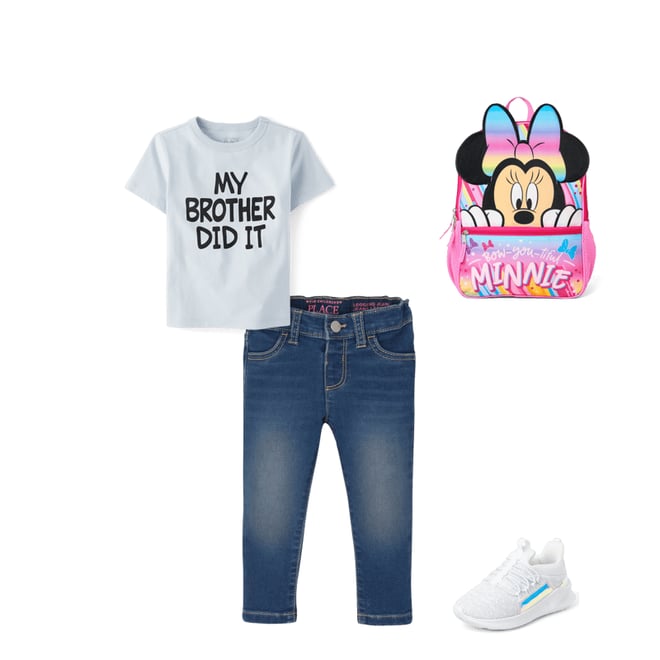 8th bundle featuring 3 items which compliment Toddler Girls Minnie Mouse Backpack