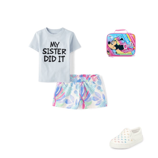 1st bundle featuring 3 items which compliment Baby And Toddler My Sister Did It Graphic Tee
