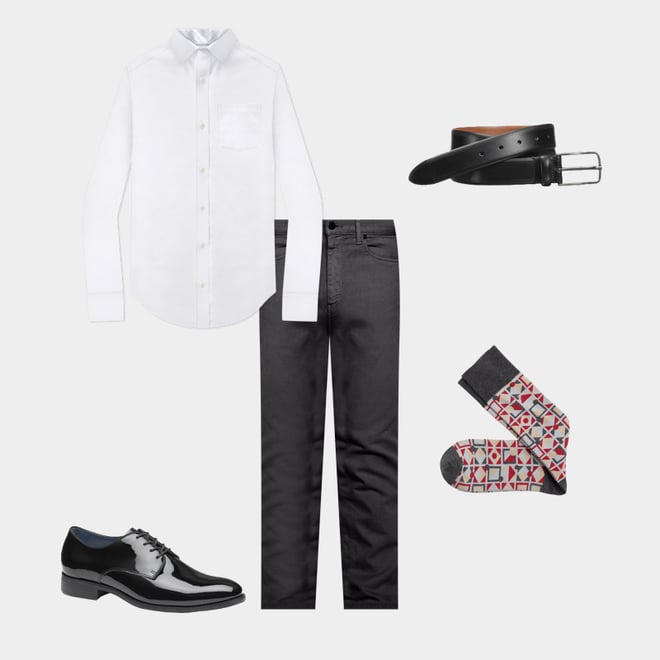 1st bundle featuring 4 items which compliment Lewis Plain Toe