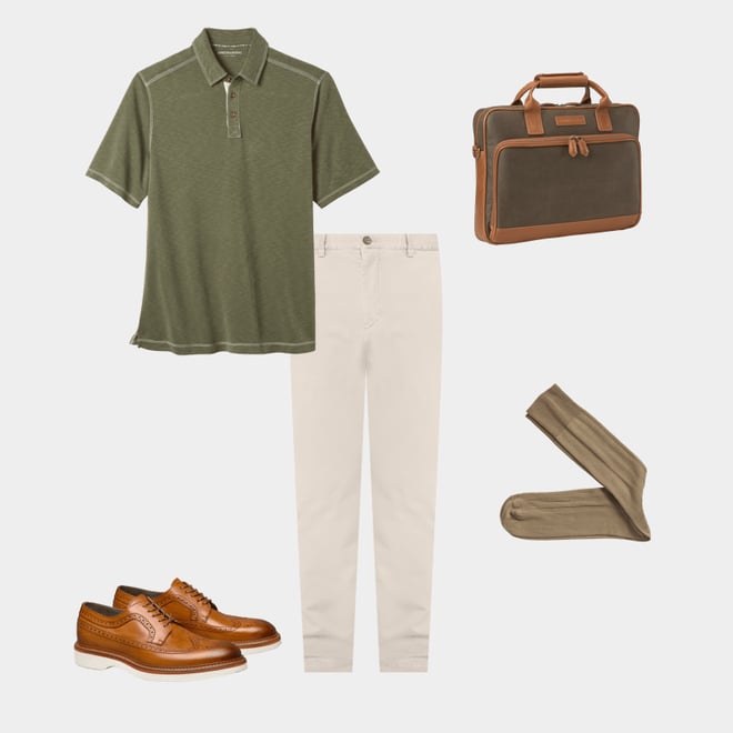 1st bundle featuring 4 items which compliment Washed Chinos