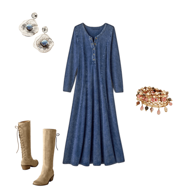 chinese dress ladies ebossy Stretchy Smocked Denim Dress for Women Sleeveless Babydoll Button  Down Midi Long Jean Dresses (XS, Blue) at Amazon Women's Clothing store main image 0