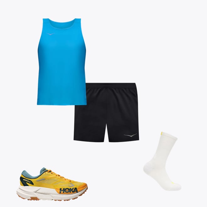 HOKA ONE ONE® Race Day Split Short for Men | HOKA ONE ONE®