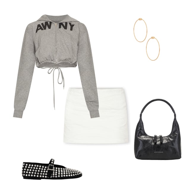 1st bundle featuring 4 items which compliment Deconstructed Wrap Hoodie
