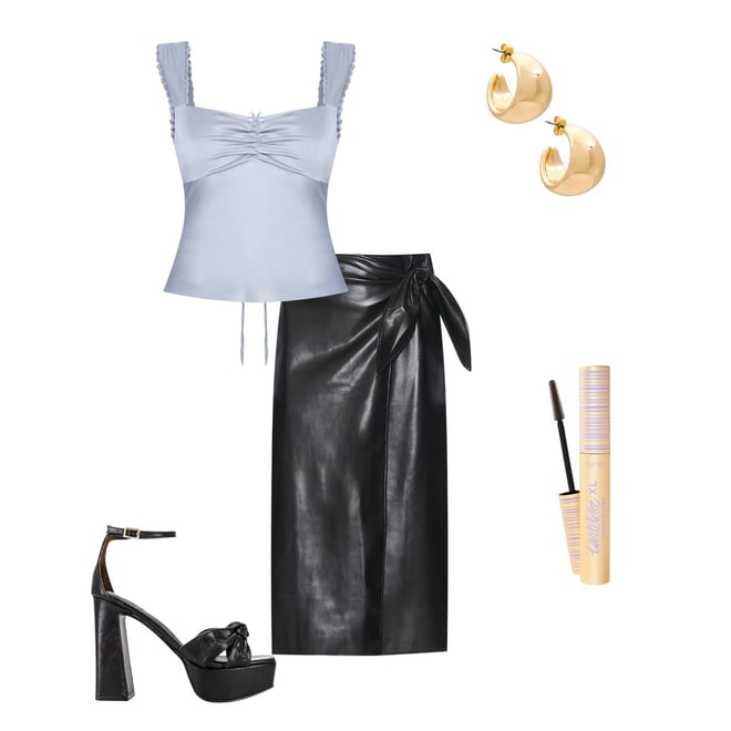 House of Harlow 1960 X REVOLVE Jin Platform in Black | REVOLVE