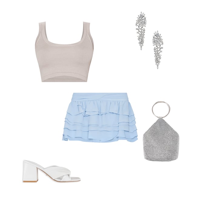 6th bundle featuring 4 items which compliment Beverly Crop Top