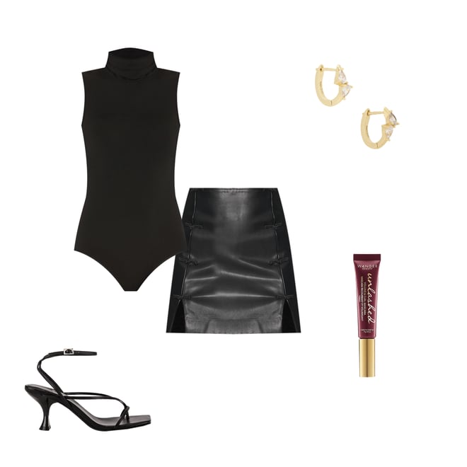 2nd bundle featuring 4 items which compliment Viscose String Bodysuit