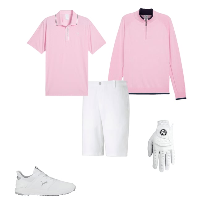 新品未使用品！arnold palmer golf チェック柄ウエアー　Ｏサイズ New Puma x Arnold Palmer collection pays homage to The King