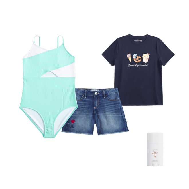 oversized snacks graphic tee