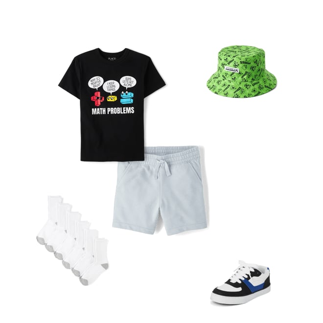1st bundle featuring 4 items which compliment Boys French Terry Shorts