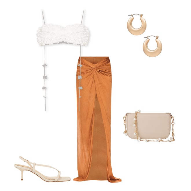 1st bundle featuring 4 items which compliment Knotted Skirt