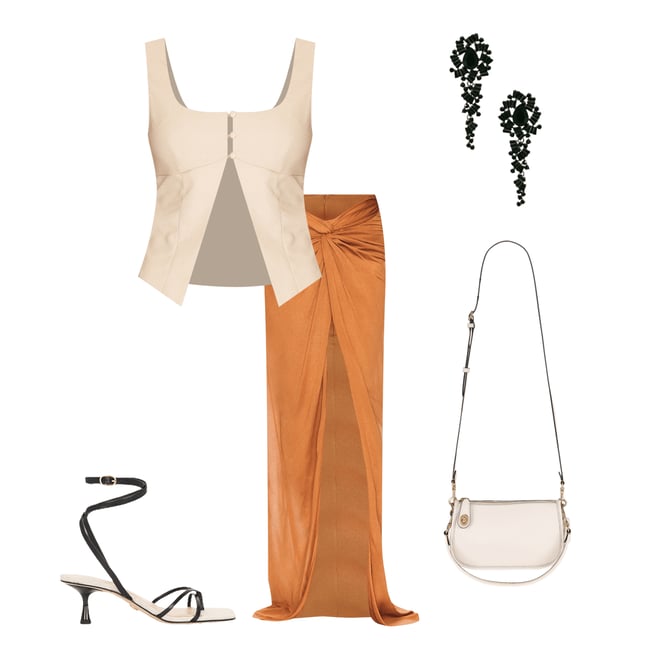 1st bundle featuring 4 items which compliment Knotted Skirt
