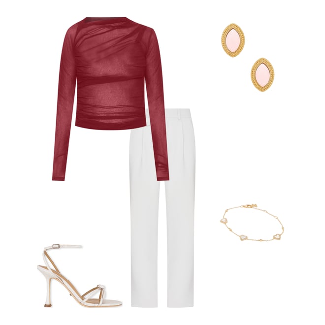 2nd bundle featuring 4 items which compliment Long Sleeve Slash Top